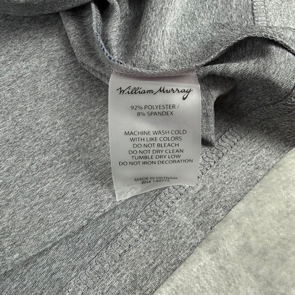 William Murray Chip Shot Pull Over Jacket Mens Large Heather Gray Golf New NWT - Picture 5 of 9